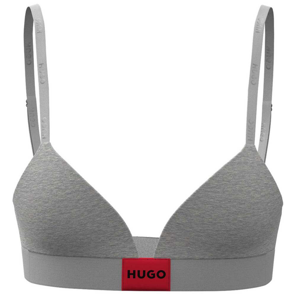 hugo triangle red label bra gris s femme