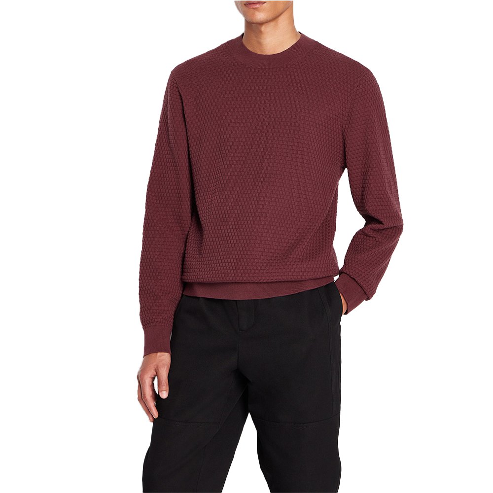armani exchange 6rzm2h_zmx8z sweater rouge m homme