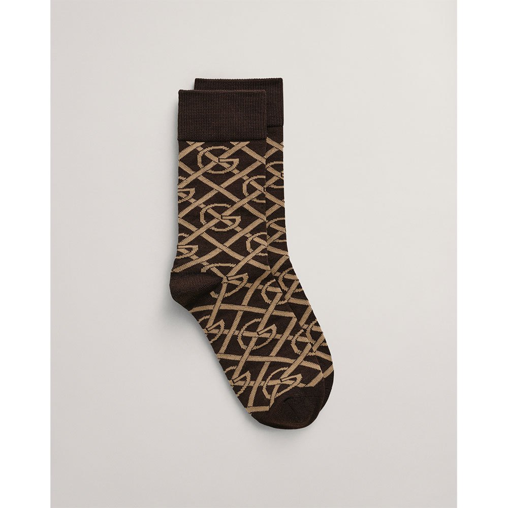 gant pattern socks marron eu 36-38 femme