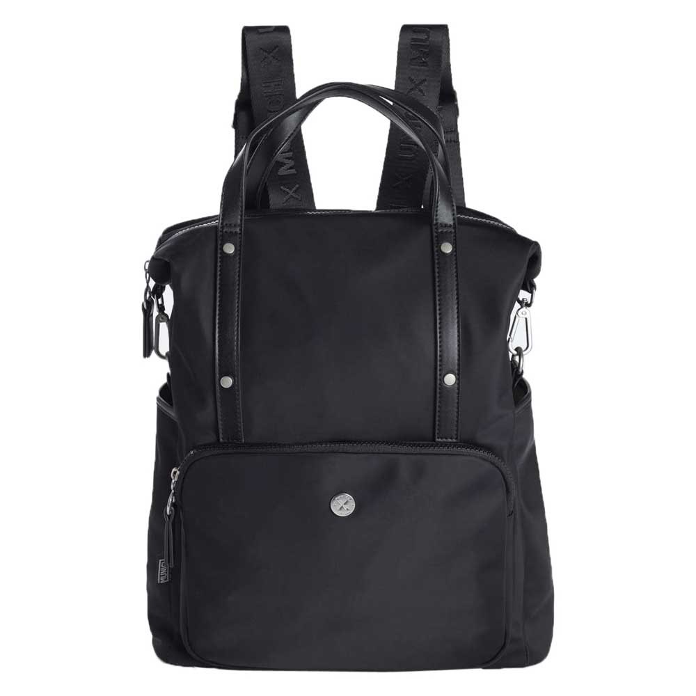 munich clever square backpack noir