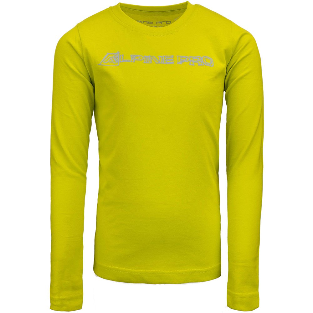 alpine pro bermo long sleeve t-shirt vert 92-98 cm garçon