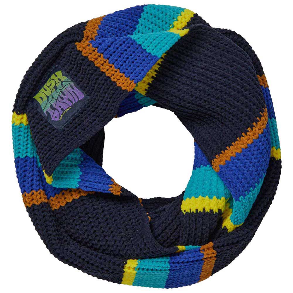 scotch & soda colourful tunnel scarf multicolore  homme