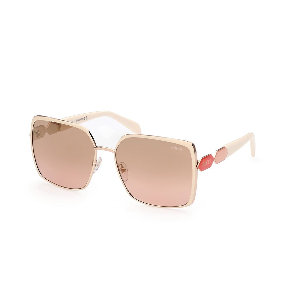 pucci ep0169 sunglasses beige  homme