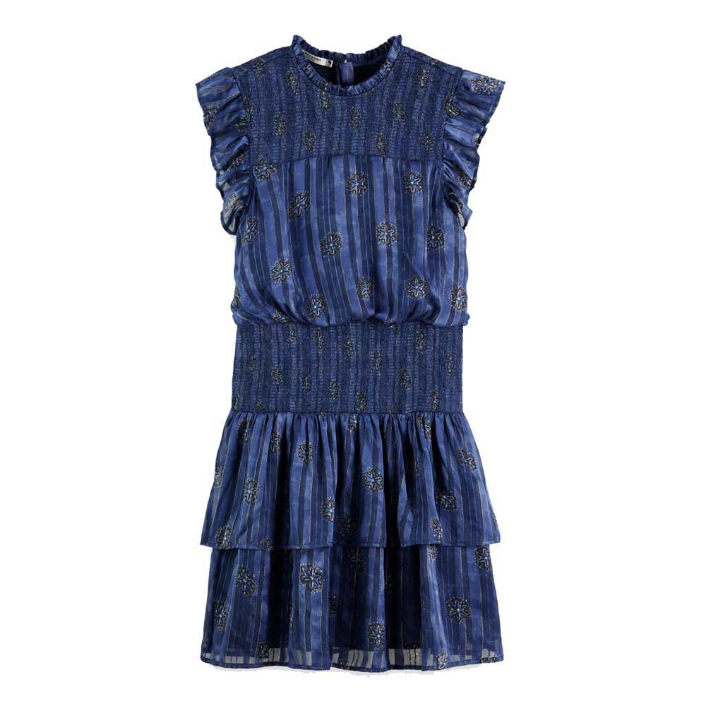 scotch & soda 173375 sleeveless short dress bleu 40 femme