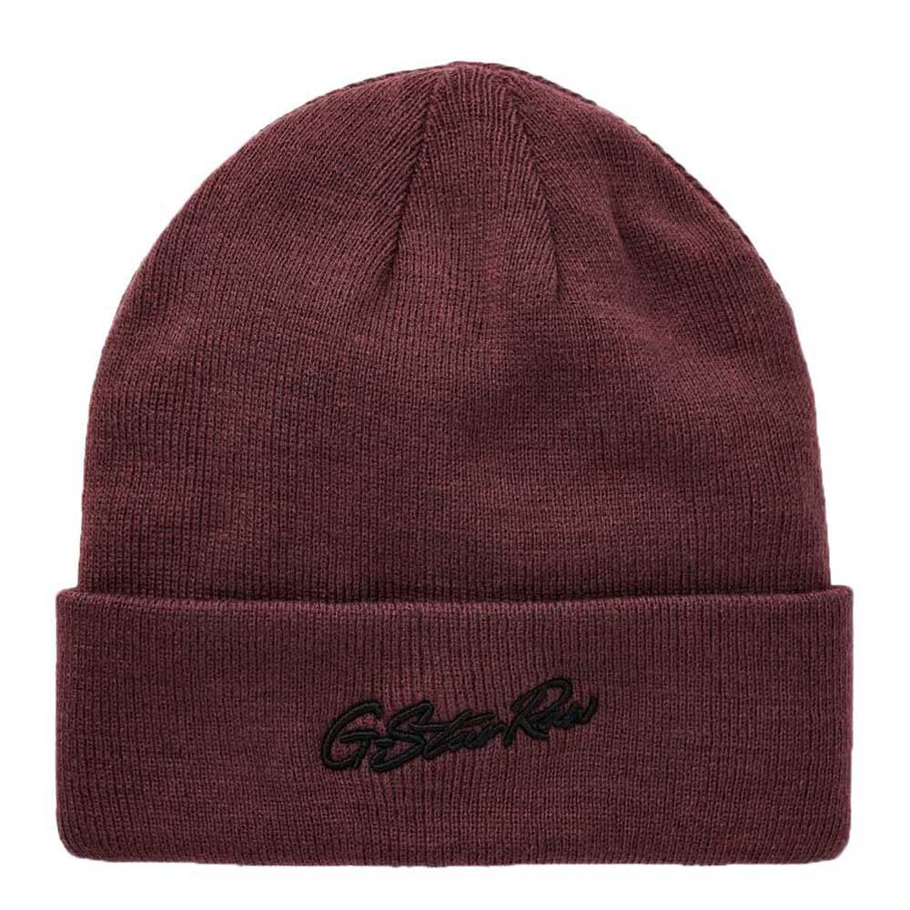 g-star effo aw long beanie rouge  homme