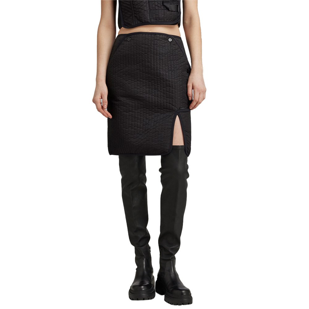 g-star pencil short skirt noir 2xs femme