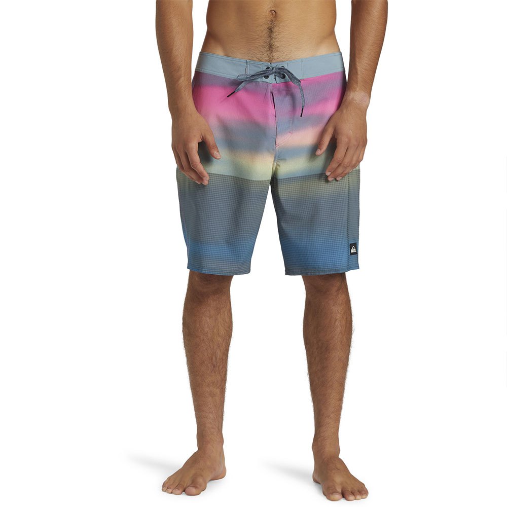 quiksilver high line straight fit swimming shorts bleu 33 homme