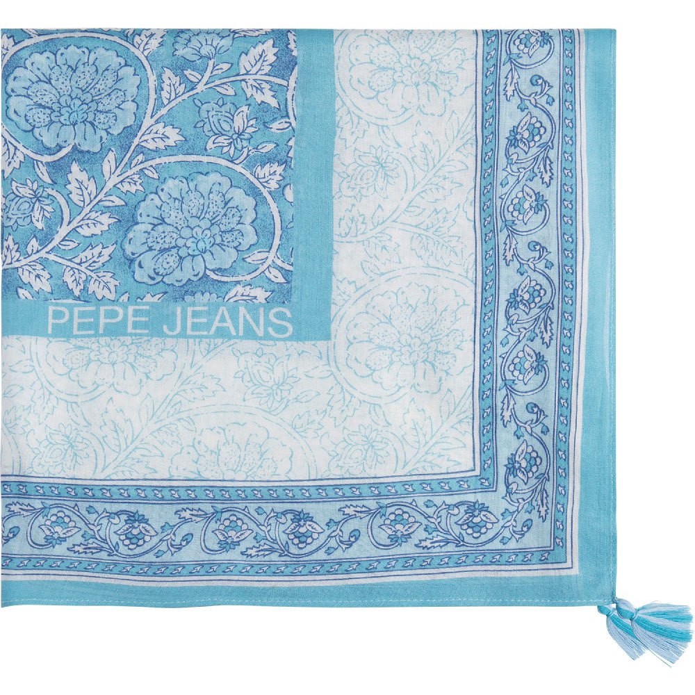 pepe jeans nuwia scarf bleu  homme