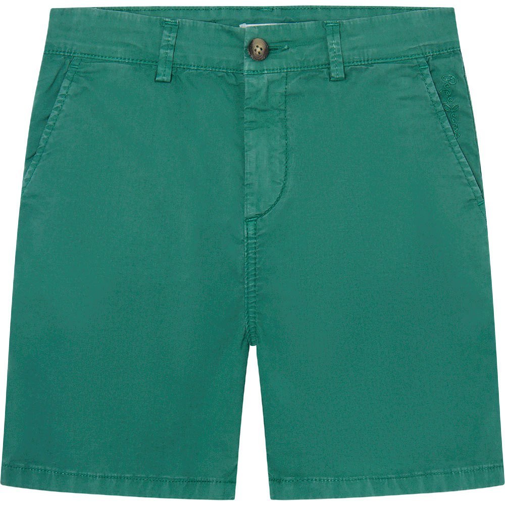 pepe jeans theodore shorts vert 10 years garçon