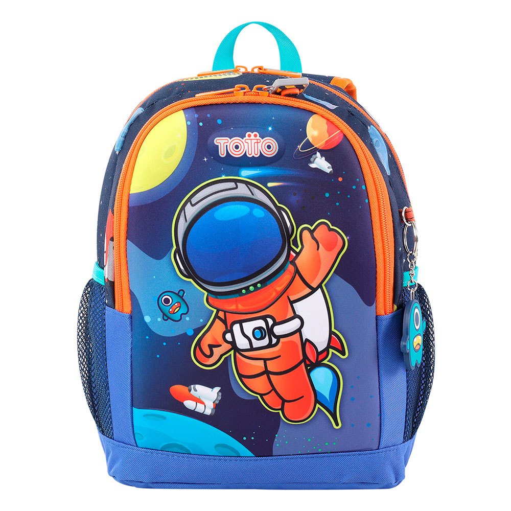 totto astronauta cohety 10l backpack bleu