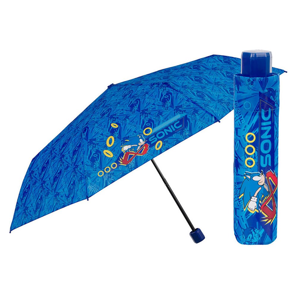 perletti sonic folding umbrella bleu  homme