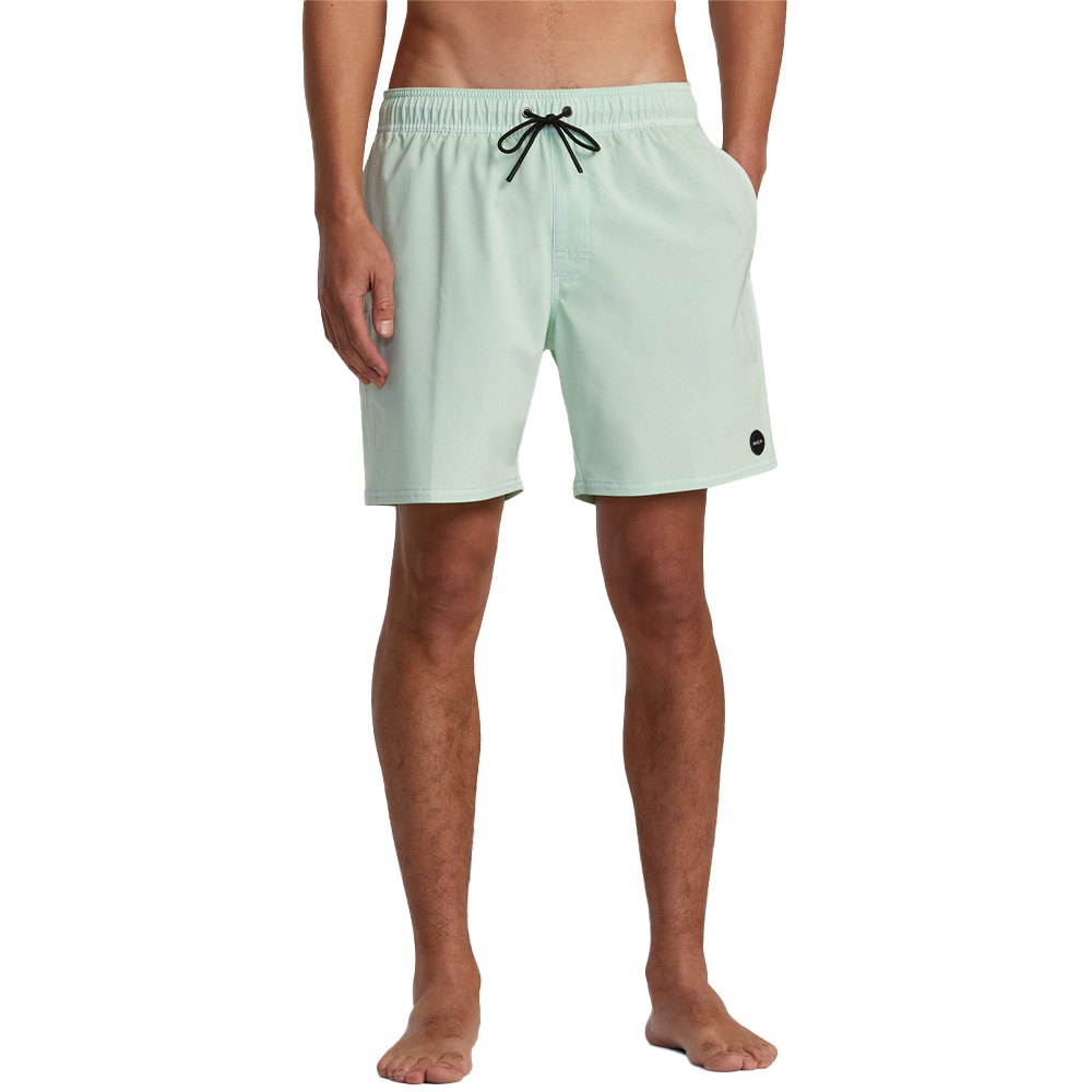 rvca va pigment elastic swimming shorts vert 2xl homme