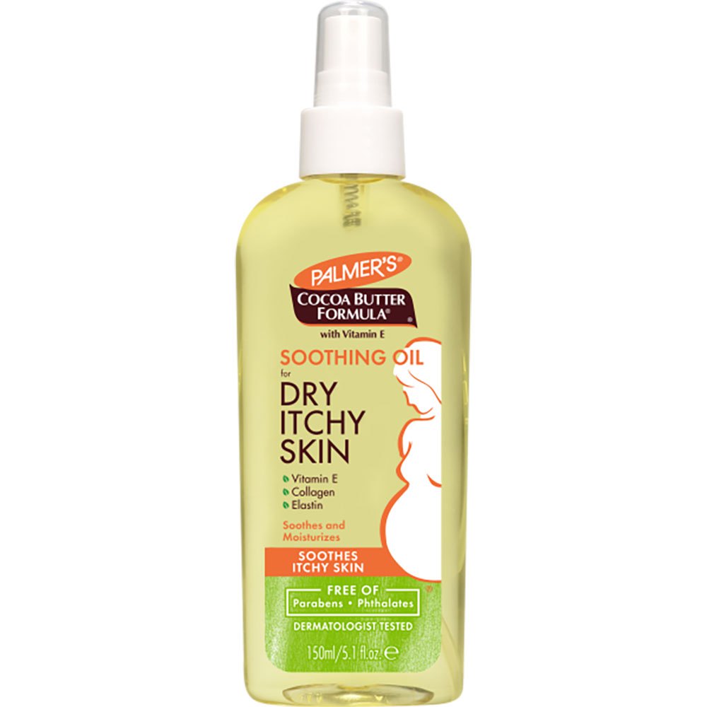 palmers soothing itchy skin pregnancy 150ml body oil doré