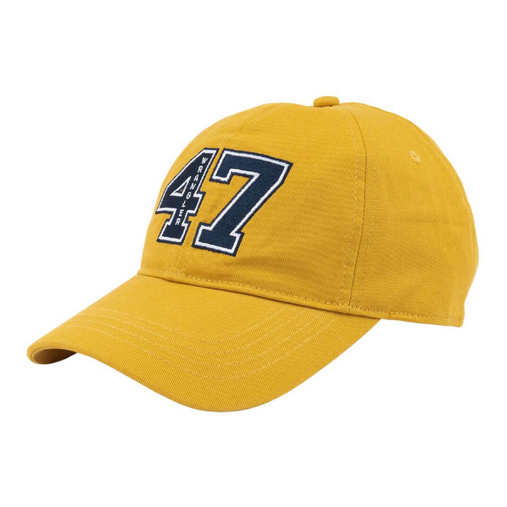 wrangler 112350725 logo cap jaune  homme