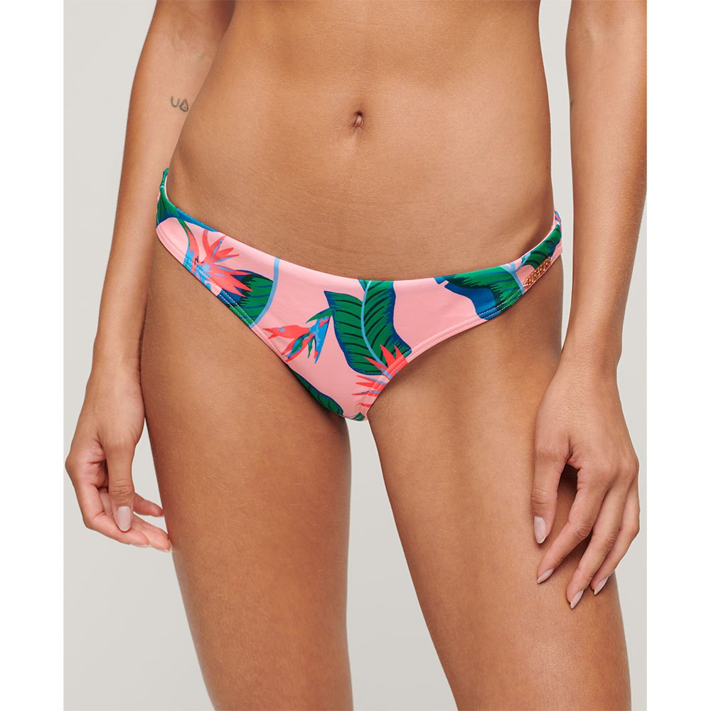 superdry tropical cheeky bikini bottom multicolore l femme