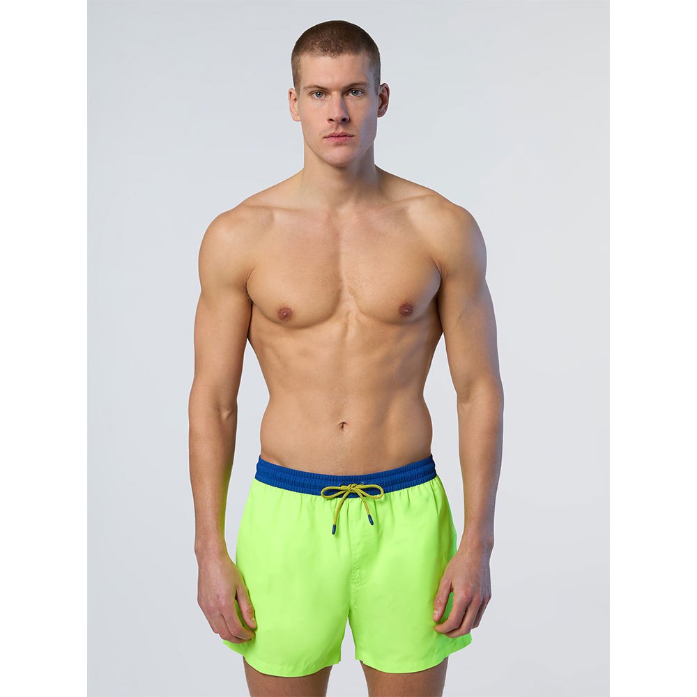 north sails basic volley 36 cm swimming shorts vert xs homme