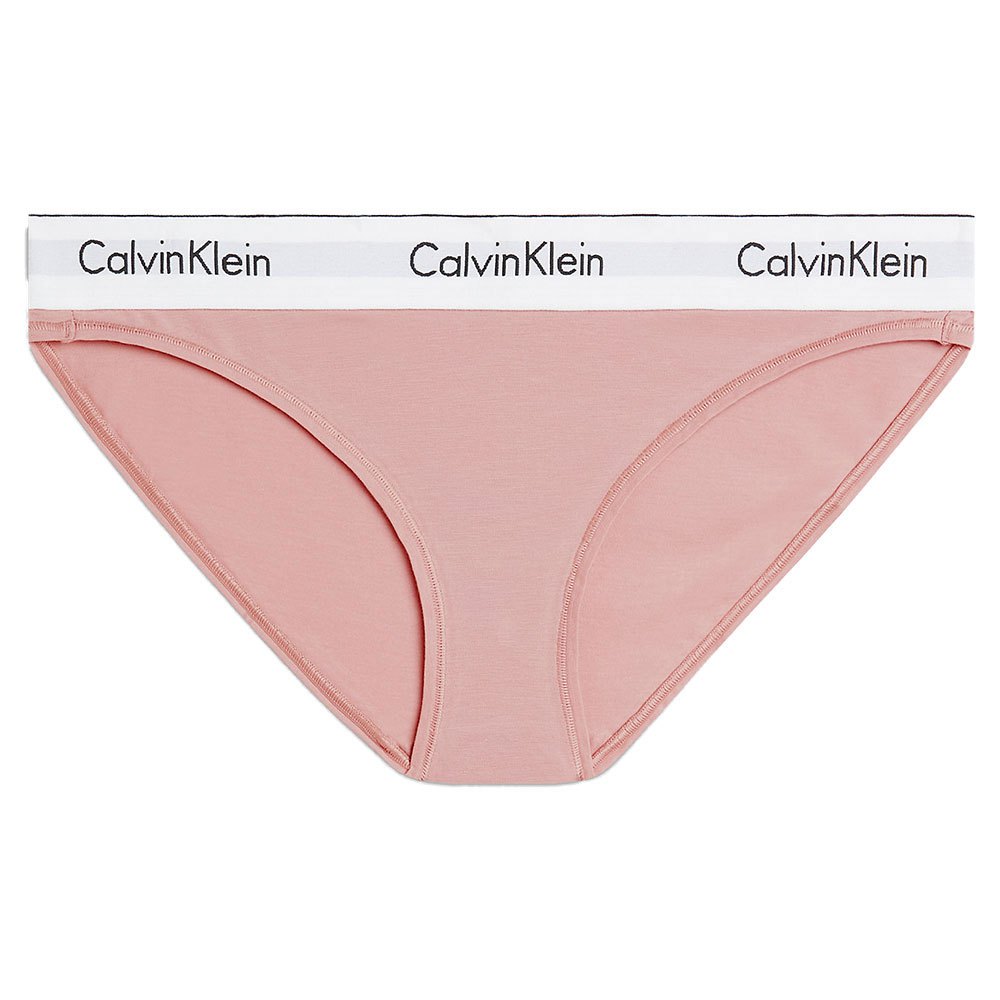 calvin klein underwear modern cotton classic panties rose xs femme