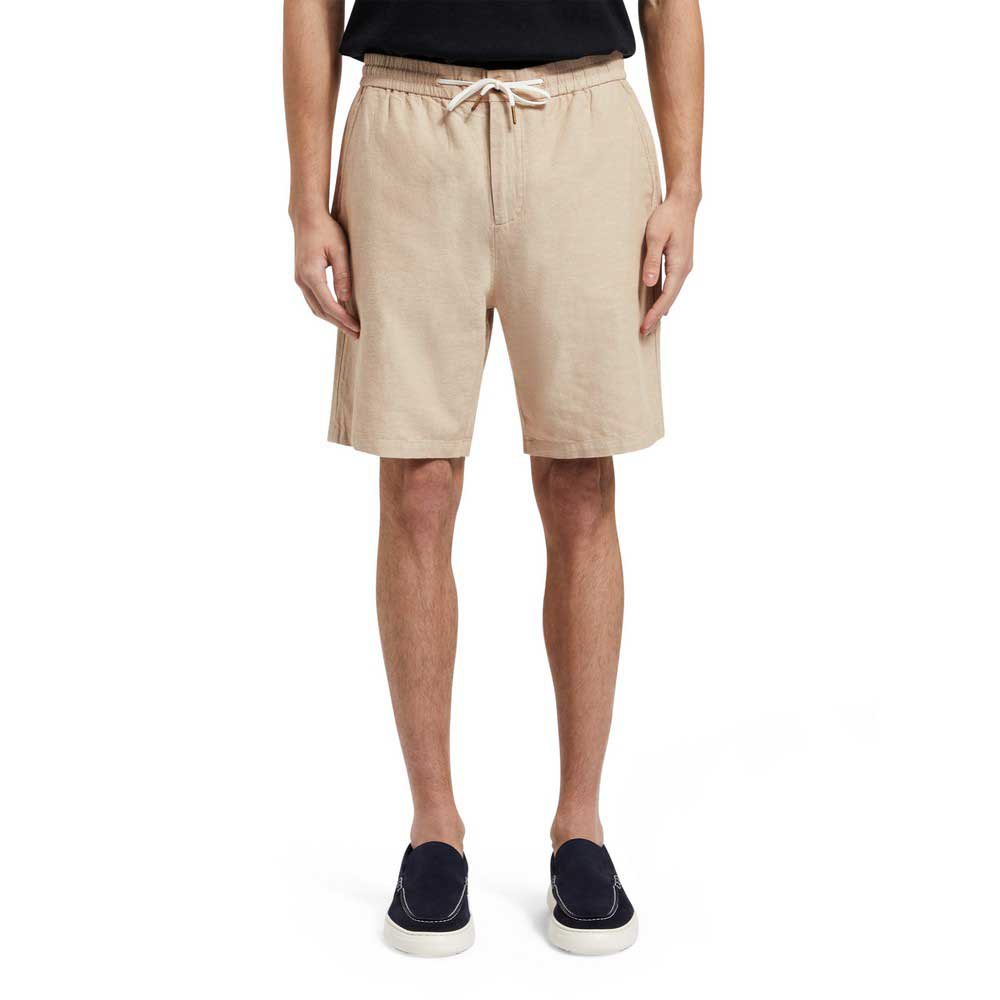 scotch & soda fave shorts beige 28 homme