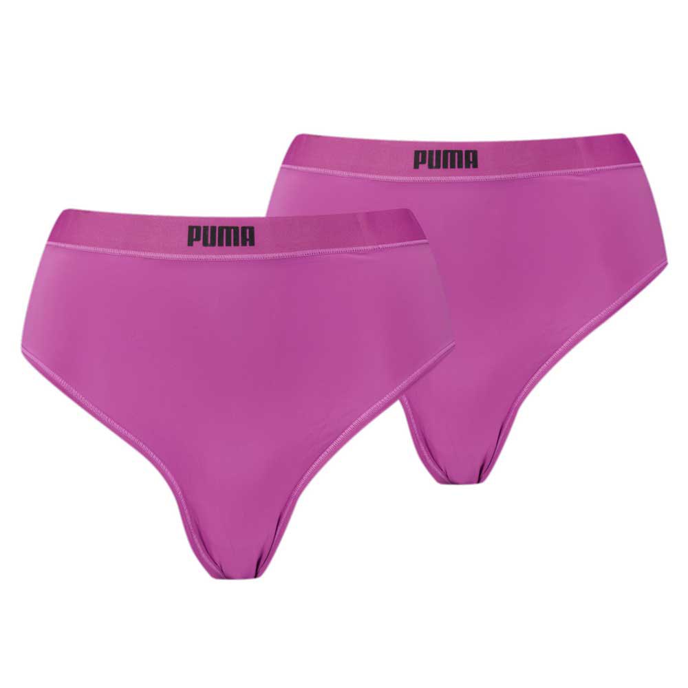 puma high waist hang panties 2 units rose xs femme