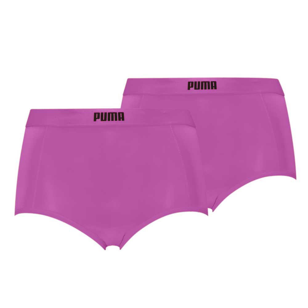 puma high waist hipster hang panties 2 units rose xl femme