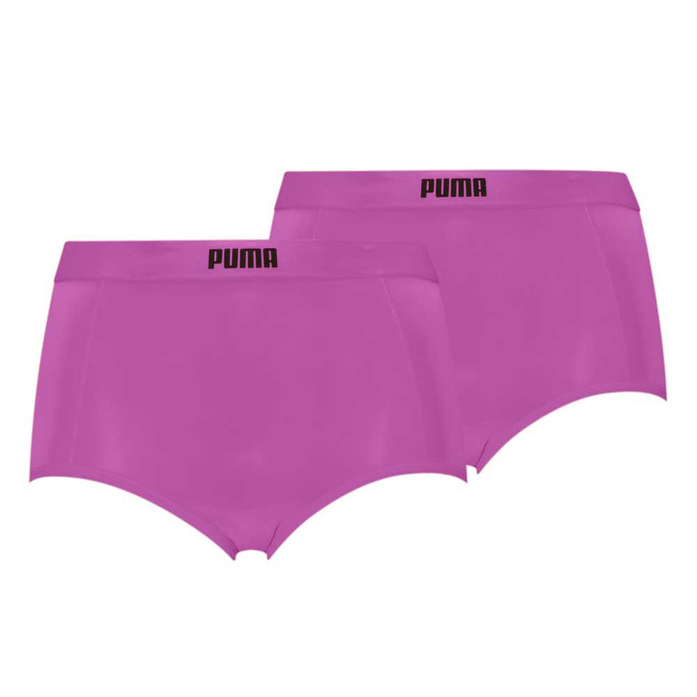 puma high waist hipster packed panties 2 units rose xs femme