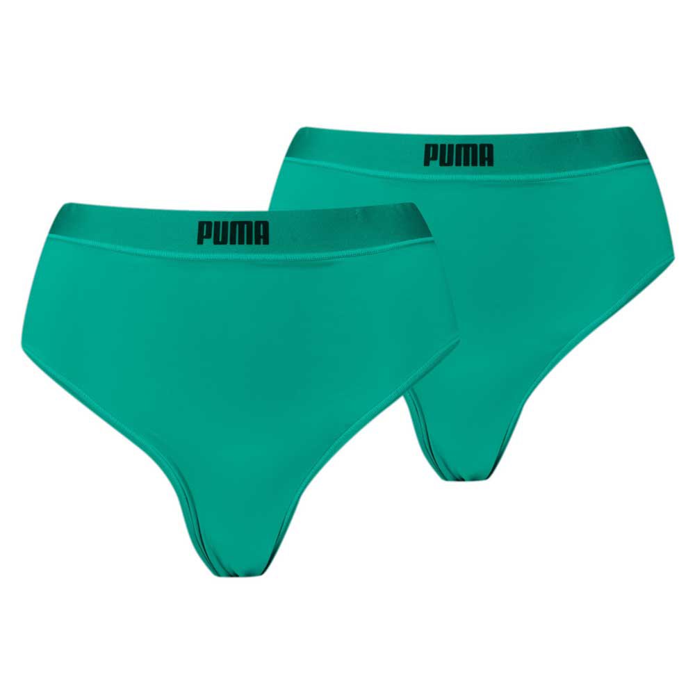 puma high waist packed panties 2 units vert xs femme
