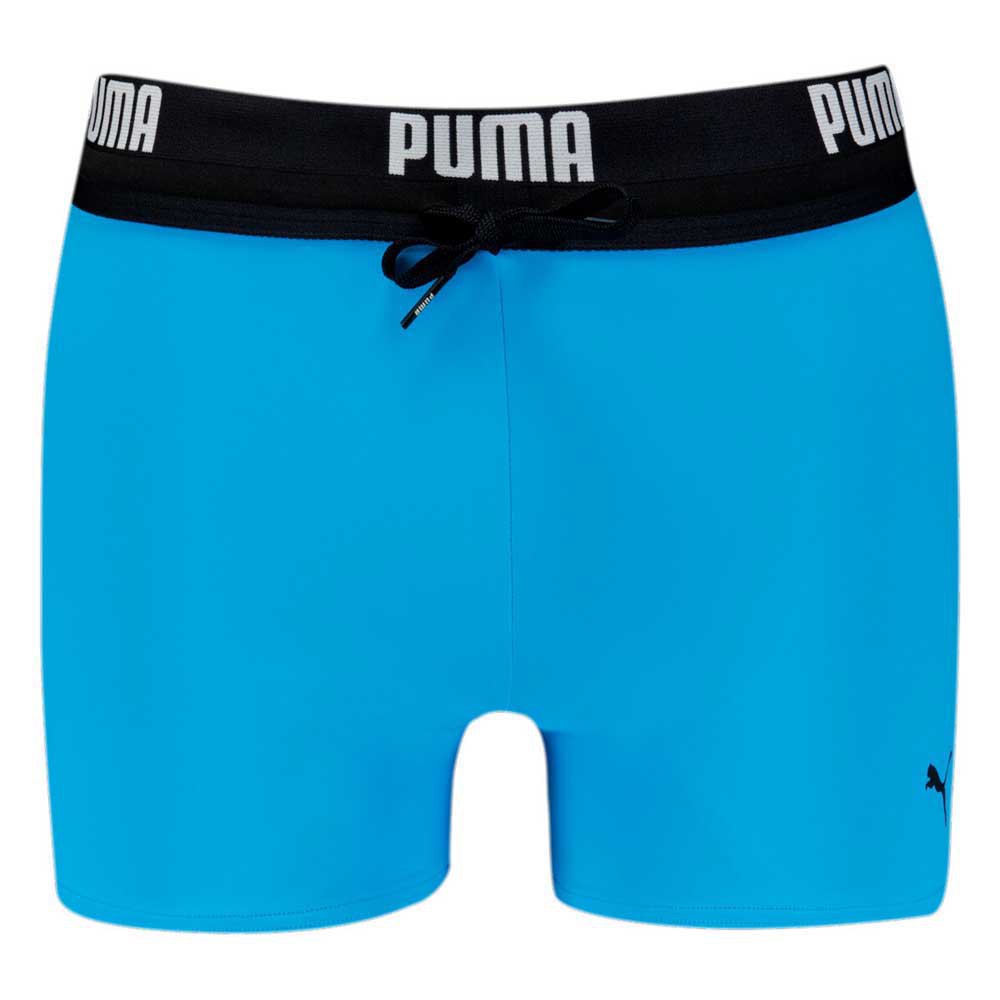 puma logo swim boxer bleu m homme