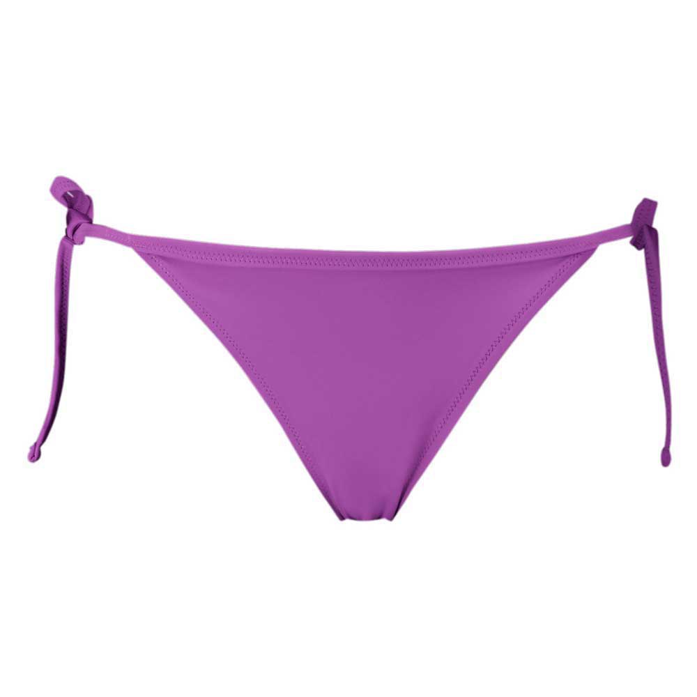 puma tie side bikini bottom violet s femme