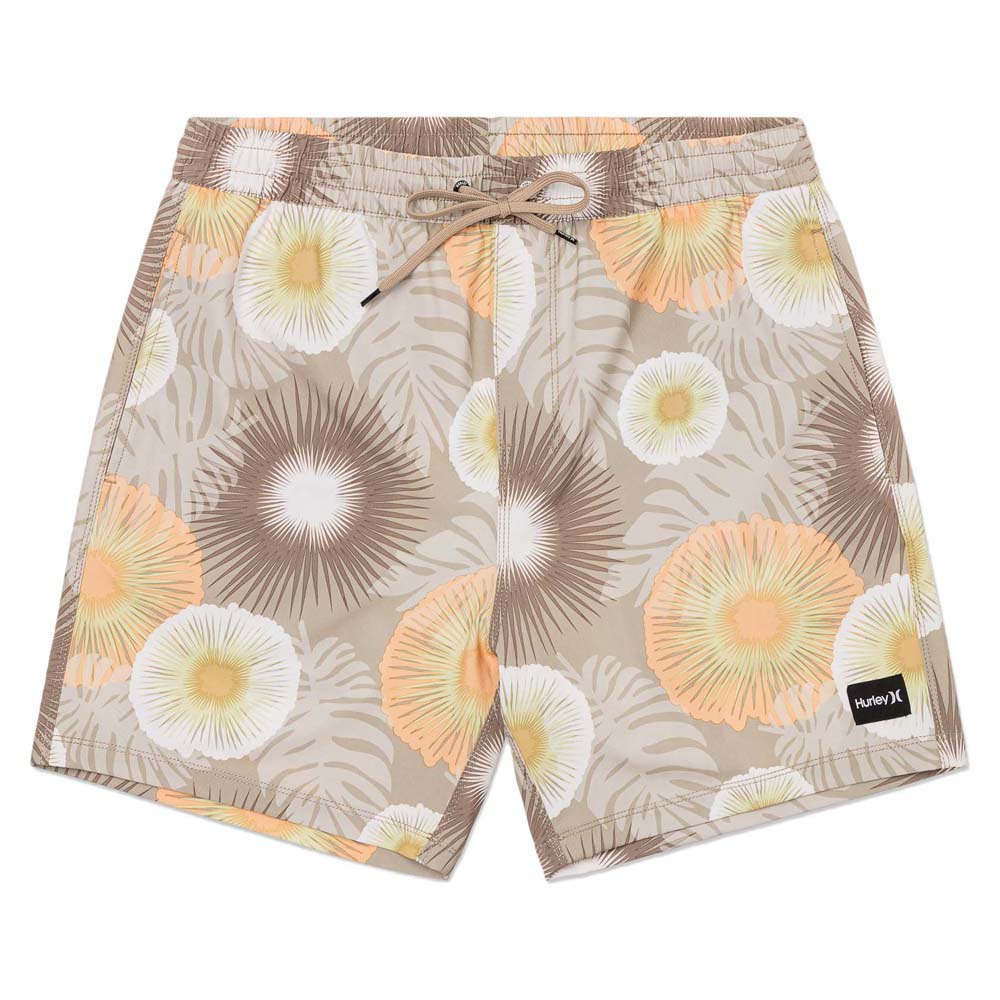 hurley cannonball volley 17´´ swimming shorts beige s homme