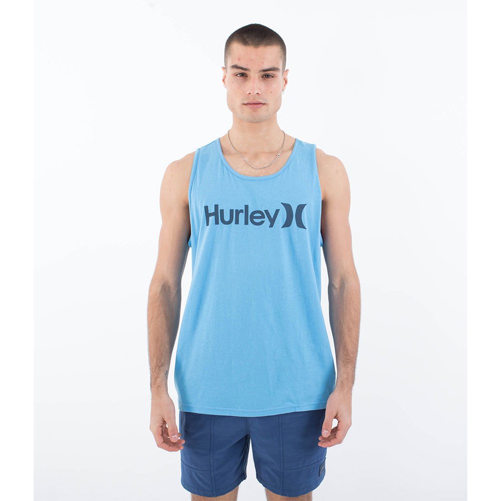 hurley everyday oao solid sleeveless t-shirt noir l homme