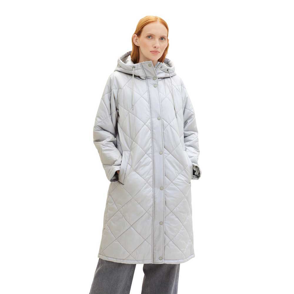 tom tailor quilted lightweight coat gris xs femme