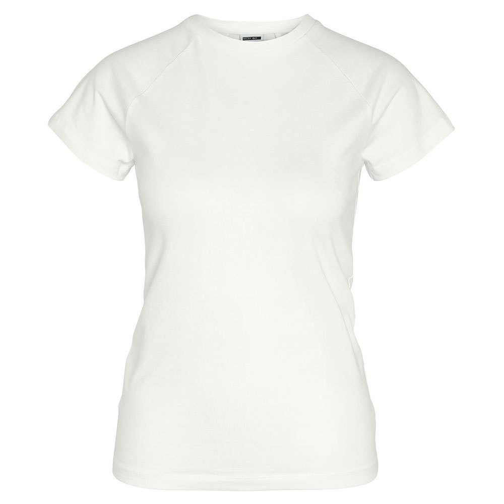 noisy may katinka short sleeve o neck t-shirt blanc s femme