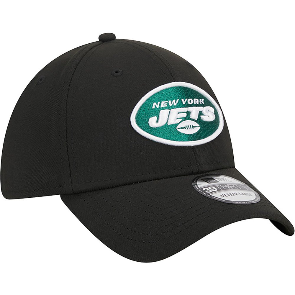 new era nfl team logo 39thirty new york jets cap noir s-m homme