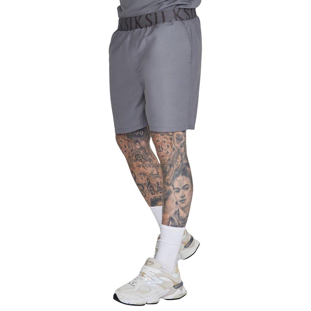 siksilk swimming shorts gris m homme