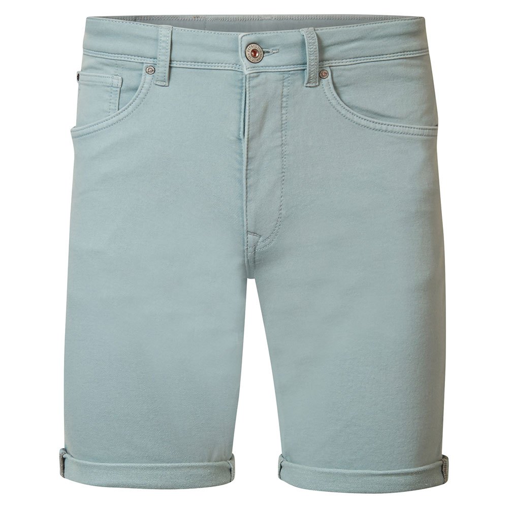 petrol industries jackson jogg coloured slim fit denim shorts bleu s homme