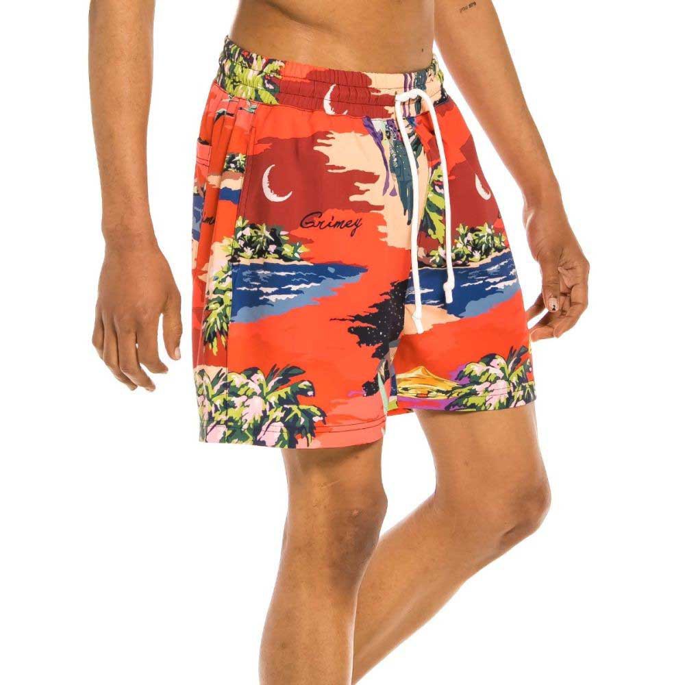grimey ocean gateways swimming shorts multicolore xs homme