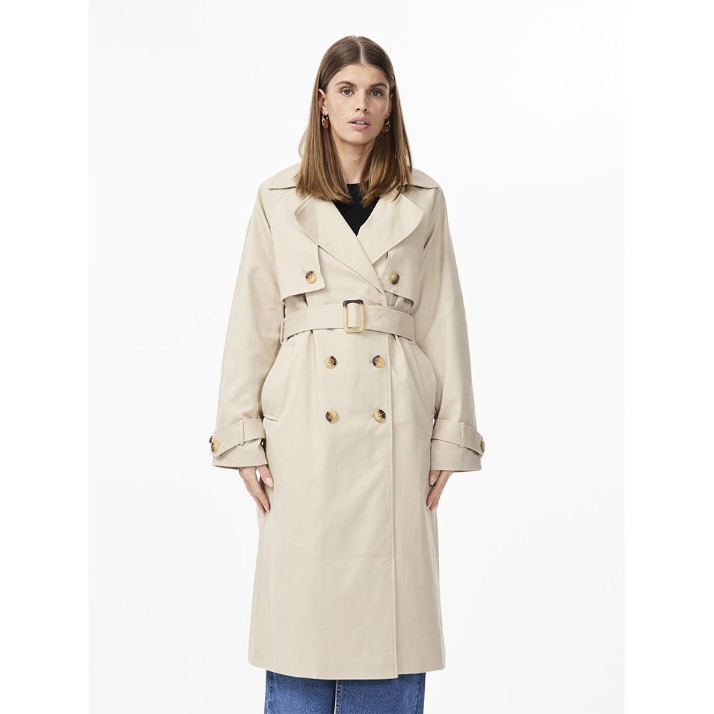 yas teronimo trench coat beige xl femme