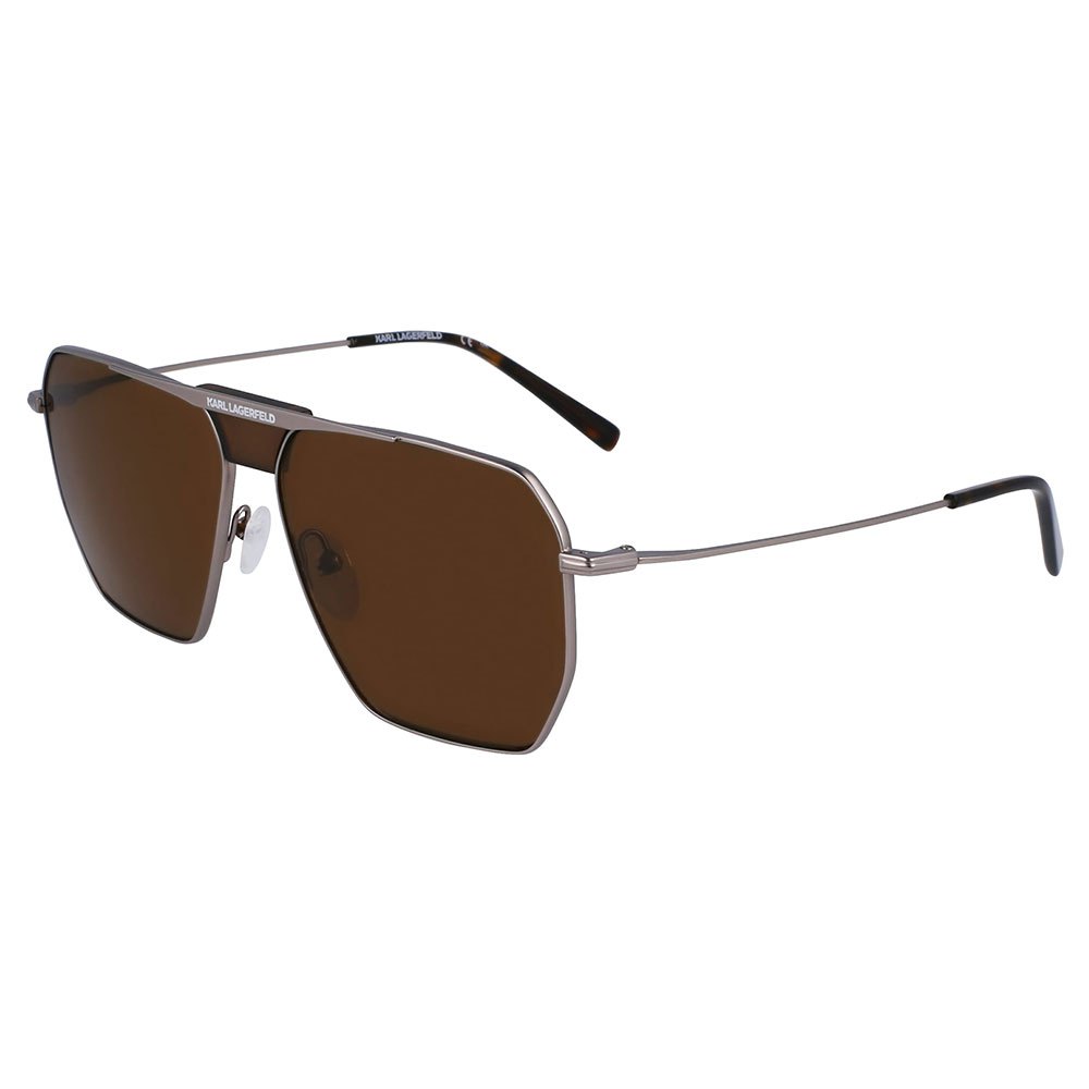 karl lagerfeld 350s sunglasses doré silver 3/cat3 homme