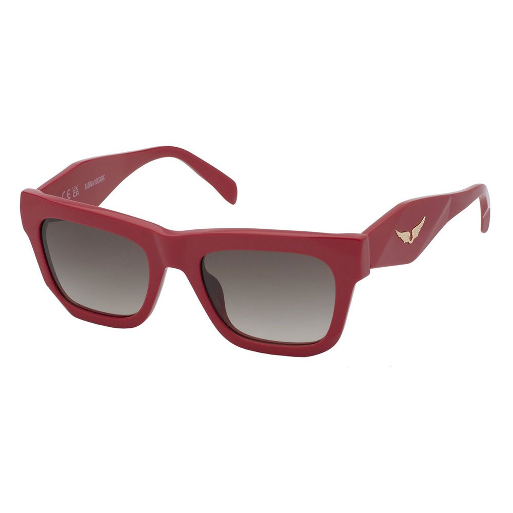 zadig&voltaire szv367 sunglasses rouge brown gradient / cat2 homme
