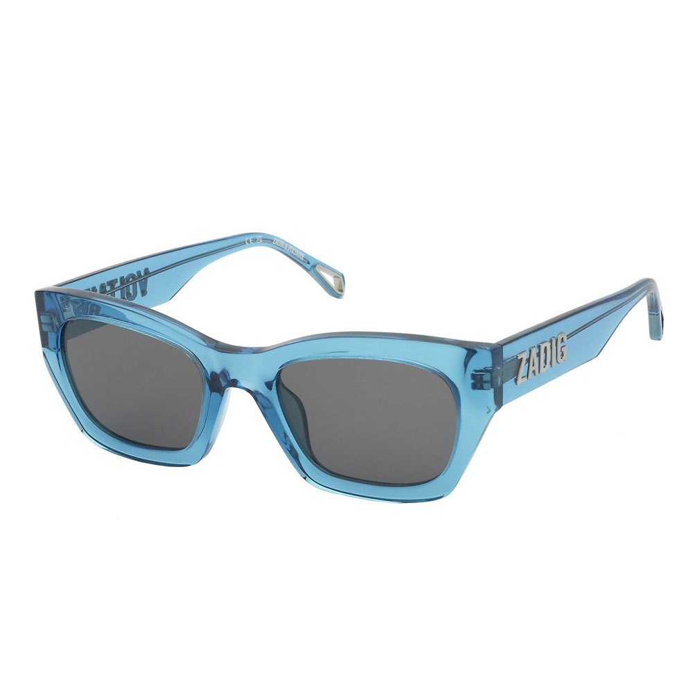 zadig&voltaire szv371 sunglasses bleu brown / cat3 homme