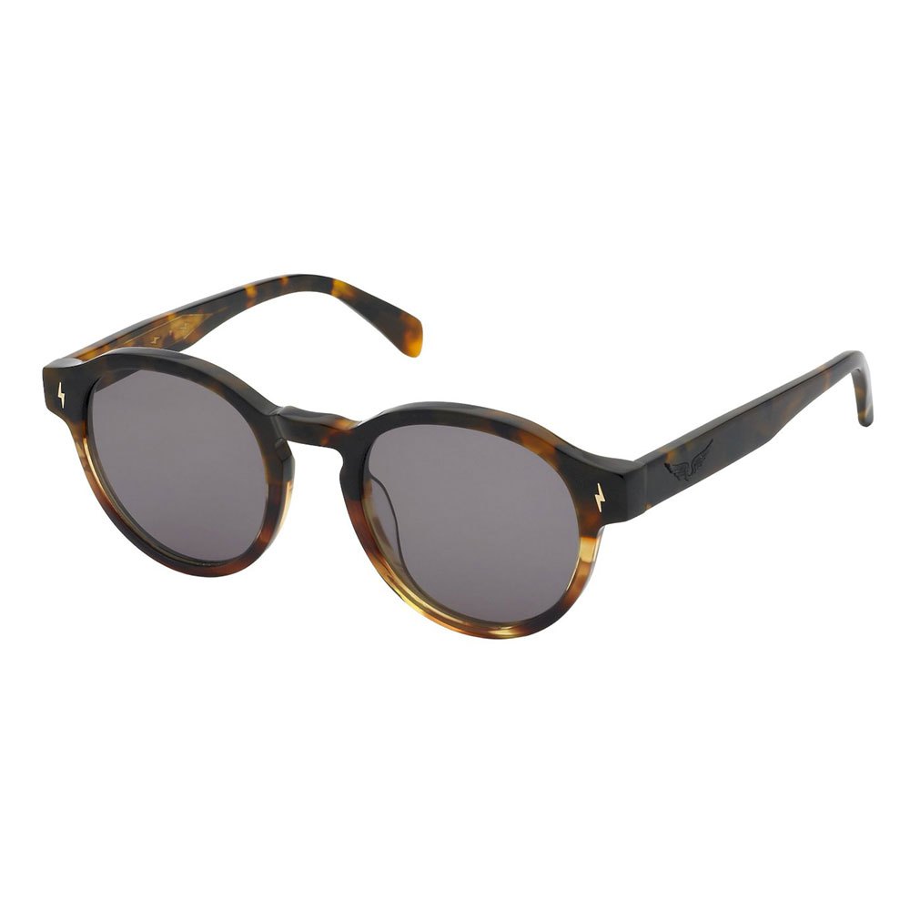 zadig&voltaire szv402 sunglasses marron violet / cat2 homme
