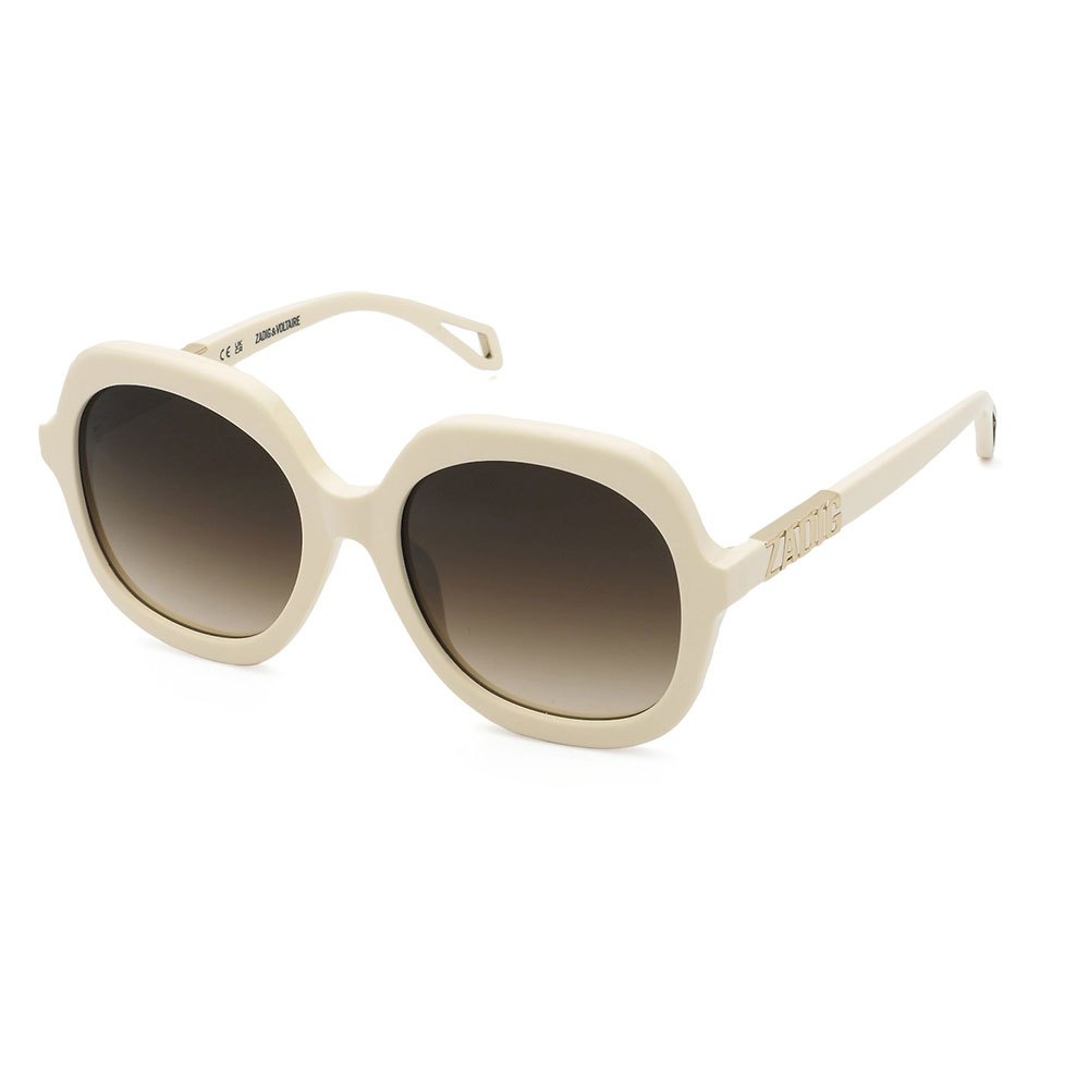 zadig&voltaire szv404 sunglasses beige brown gradient / cat3 homme
