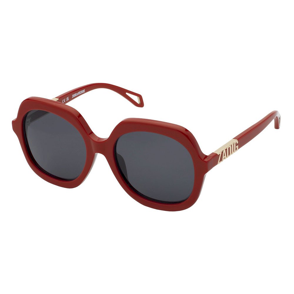 zadig&voltaire szv404 sunglasses rouge smoke / cat3 homme