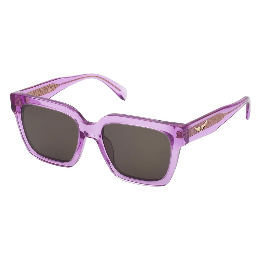 zadig&voltaire szv407 sunglasses violet brown / cat3 homme
