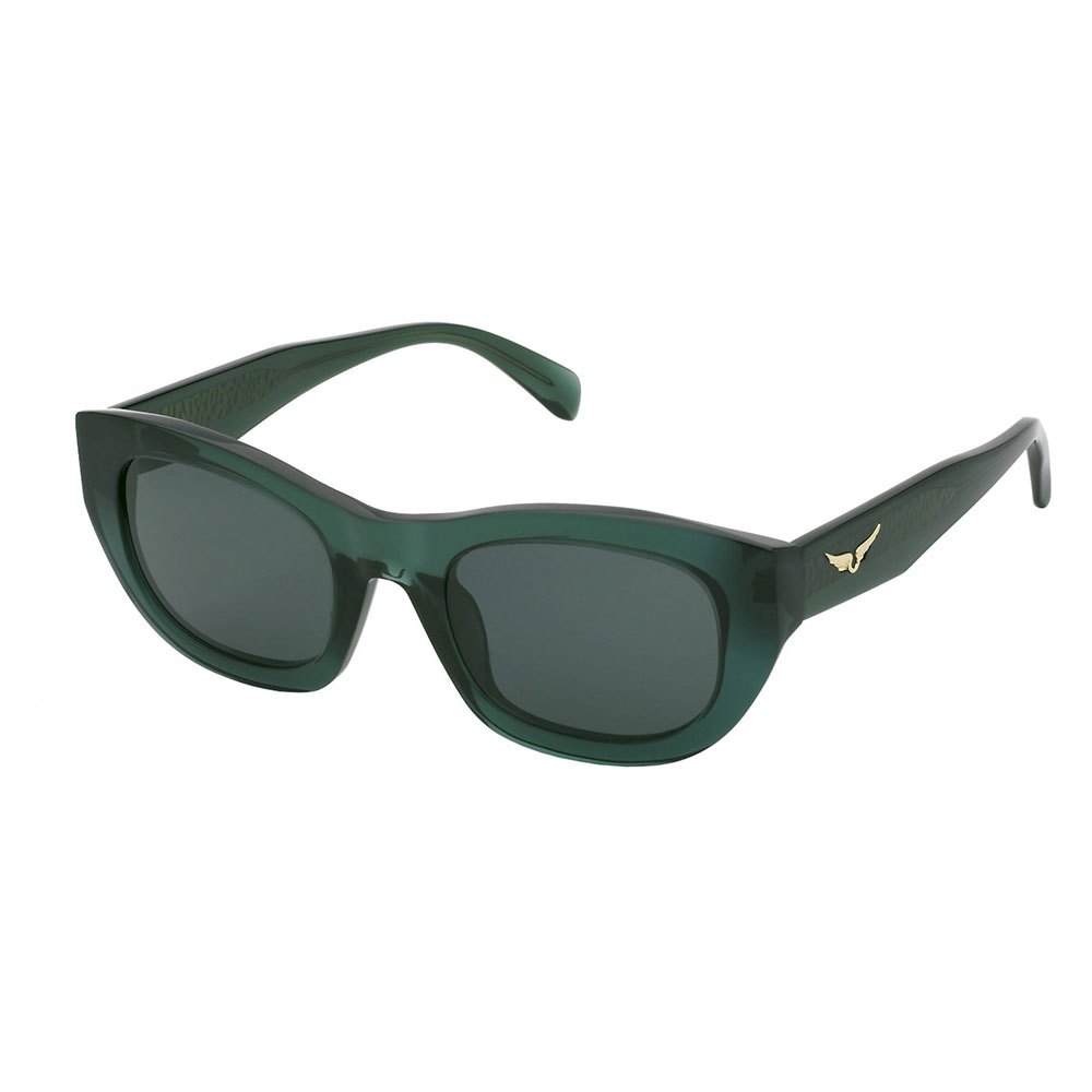 zadig&voltaire szv408 sunglasses vert green / cat3 homme
