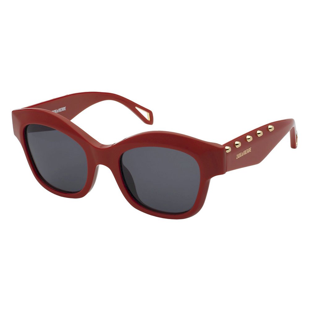 zadig&voltaire szv410 sunglasses rouge smoke / cat3 homme