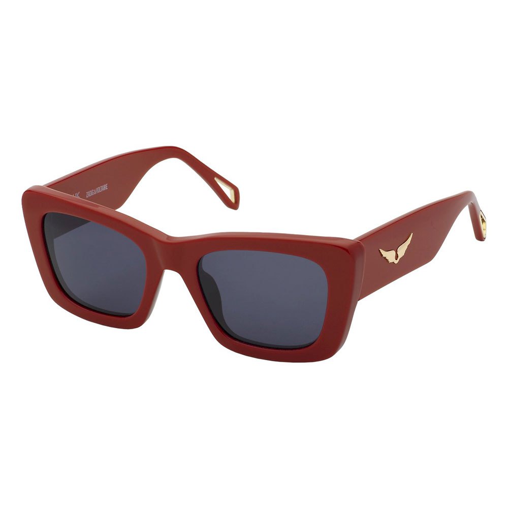 zadig&voltaire szv411 sunglasses rouge smoke / cat3 homme