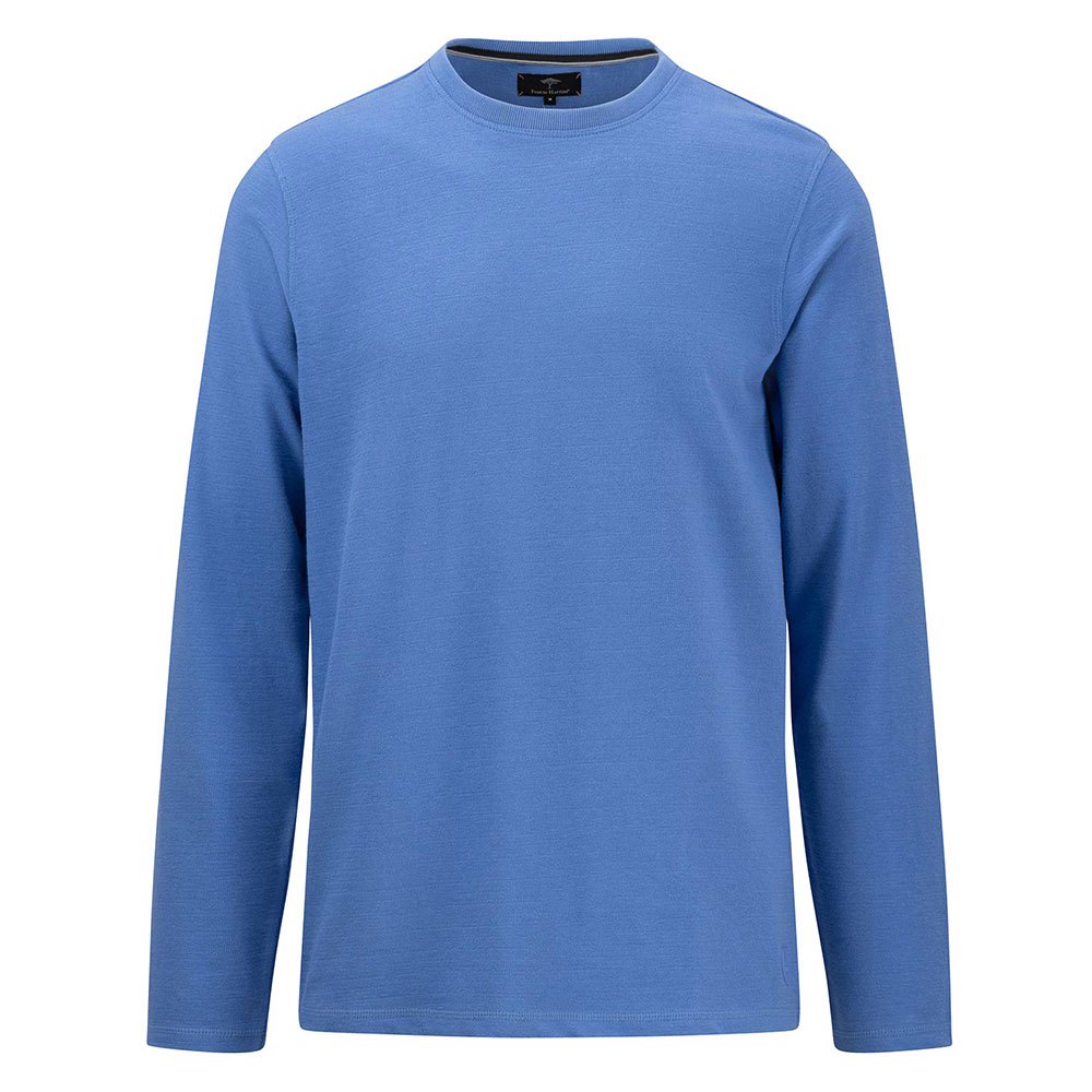 fynch hatton 13121285 long sleeve t-shirt bleu s homme