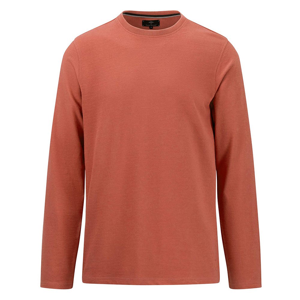 fynch hatton 13121285 long sleeve t-shirt orange m homme