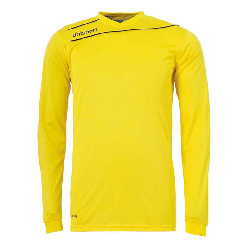 uhlsport stream 3.0 long sleeve t-shirt jaune 2xl homme